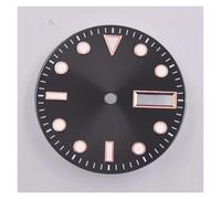 HUKILU yaoqijie Quadrante sterile luminoso verde da 28,5 mm adatto al movimento NH36 Accessori for orologi lasting(A)