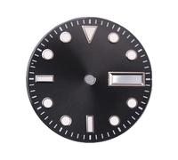 HUKILU yaoqijie Quadrante sterile luminoso verde da 28,5 mm adatto al movimento NH36 Accessori for orologi lasting(E)