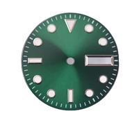 HUKILU yaoqijie Quadrante sterile luminoso verde da 28,5 mm adatto al movimento NH36 Accessori for orologi lasting(G)