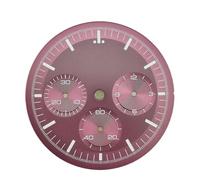 HUKILU yaoqijie Quadrante VK63 Quadrante Panda VK63 Logo personalizzato Cronografo Elettronico Multifunzione Quadrante luminoso Lancette VK63 Adatto for movimento VK63 lasting(Dial-3)
