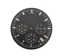 HUKILU yaoqijie Quadrante VK63 Quadrante Panda VK63 Logo personalizzato Cronografo Elettronico Multifunzione Quadrante luminoso Lancette VK63 Adatto for movimento VK63 lasting(Dial-6)