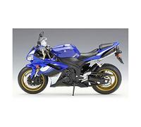 HUKLAB modellino Moto Regali creativi Scala 1/10 per Yamaha YZF-R1 Decorazione di Repliche di Modelli di Moto da Corsa Ad Alta Simulazione (Color : Bleu)