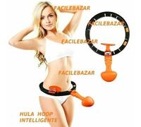 HULA HOOP INTELLIGENTE SPORT ginnastica PER UNA vita sottile palestra Fitness