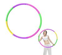 Hula Hoop Regolabile - Attrezzi da Fitness 7 Pezzi per Perdita di Peso, Accessori Rimovibili