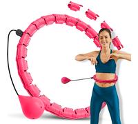 Hula hoop snellente con peso regolabile e borchie intelligenti