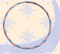 HULA HOP 10 Pz. 60 cm diam. 1,5cm colori assortiti, sport, ginnastica COD.026366
