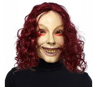 Hulaiyaa Halloween Maschera Evil Dead Rise, Cosplay Raccapricciante Dead Rise Realistico Mostro Maschera, Horror Costume Spaventosa per Halloween Carnevale Festa Cosplay di Spaventosa per Adulti