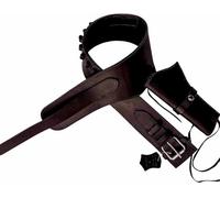 Hulara Cintura in vera pelle per pistola occidentale nascosta per il trasporto della pistola cintura per uomo donna cowboy costume revolver fondina pistola tattica Hoslter