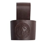 Hulara Porta martello in pelle pieno fiore per cintura portautensili custodia per martello fondina per ascia da battaglia ascia ascia vichinga piccolo martello fondina in pelle per attrezzi
