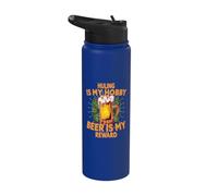 Huling è la mia birra per hobby è la mia ricompensa. Huling Stainless Steel Insulated Water Bottle