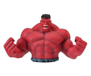 Hulk Rosso Figurale PVC Moneta Banca By Marvel Modellato Busto Salvadanaio Nuovo
