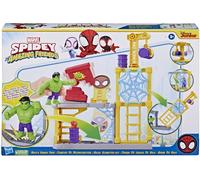 Marvel Friends Hulk Spidey And His Amazing Parque De Juegos De Figure Oro Bambini