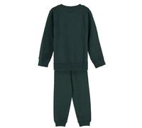 hulk Tuta Bambino Set Completo 2 Pezzi - Taglia 4 Anni - Fabbricato in Cotone e Poliestere - Colore Verde - Include una Felpa a Maniche Lunghe - Prodotto Originale Disegnato in Spagna