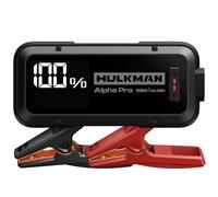 Hulkman Alpha Pro, nero solido. Avviatore smart per batterie 1500A, 44.4Wh. Con display LED 3.3". Batteria portatile auto, carica e scarica PD65W, 12V. Adatta per motori a gas 7.5L e diesel 4.5L