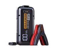 HULKMAN Alpha85 Grigio Spazio, Avviatore di Emergenza Intelligente 2000A 74Wh, Booster Batteria Auto 12V Portatile con Schermo da 3.3",Power Bank USB-C, Cavi per Motori fino a 8.5L Benzina/6.0L Diesel