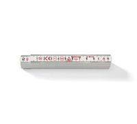 Hultafors 200364 1 m "G59 - 2,5-25,4 cm Metro pieghevole, colore: bianco
