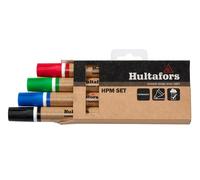 Hultafors Hpm Permanente Pennarello Set 4 Pezzi Blu Rosso Verde e Nero HUL650330