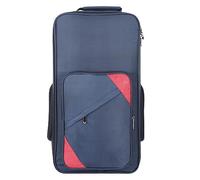 Hulusi Cucurbit Flauto Bag Custodia per flauto, 6 pezzi Hulusi Zaino Hulusi Custodia per flauti Oxford in bambù con tracolla per giocatori professionisti (rosso)