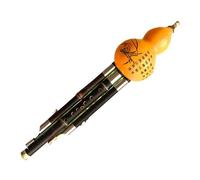 Hulusi Flauto Cucurbita Hulusi Flauto Zucca E Bambù Flauta Hulusi C/bB Chiave Strumento Musicale Flauto Staccabile Professionale Hulusi (Color : BB)