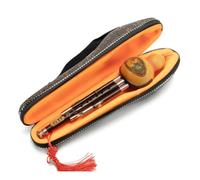 Hulusi Flauto di cucurbita di bambù viola Flauto di zucca professionale Strumento di zucca tradizionale cinese per principianti Zucca musicale