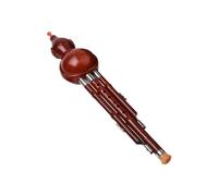 Hulusi Flauto Strumento Musicale Zucca Seta Adulto Hulusi Flauto Bachelite Principiante (Color : 43x9cm)