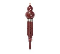 hulusi flute Strumento A Fiato In Chiave Di Do Con Zucca Flauto Hulusi Adatto Per Esercitarsi Nell'esecuzione(Red Bronze)