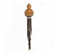 Hulusi Gourd Flauta Hulusi Bass C/D Three Tone Hulusi Flute Strumenti Musicali Flauto Professionale Hulusi Bass (Color : Bass C)