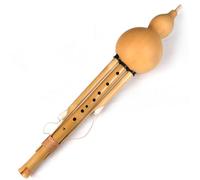 Hulusi Hulusi 9 Fori Professional Performance Golden Hulusi C-key B Flat(C tune)