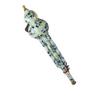 Hulusi Lo Strumento Musicale Per Principianti Hulusi C Maggiore In Bachelite Bicolore È Robusto E Durevole(Imitation blue and white porcelain C major)