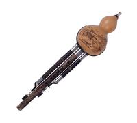 Hulusi professionale Strumento durevole a tre toni di tipo concerto Hulusi in bambù viola