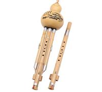 Hulusi Strumento Hulusi Bicolore Per Adulti Durevole E Realizzato Artigianalmente In Modo Professionale(Type 1)