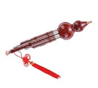 Hulusi Strumento Musicale Flauto Cucurbita Hulusi In Bachelite Anticaduta Chiave C/b Piatto Per Studenti Principianti E Adulti Con Custodia (Color : 02, Size : B flat)