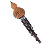 Hulusi Strumento Musicale Flauto Hulusi Di Bambù Con Zucca A Tre Toni Hulusi Professionale Flauto Cucurbita Professionale Strumenti Popolari (Color : BB Key)