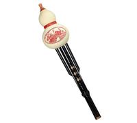 Hulusi Strumento Musicale Flauto Per Cucurbita A Tono Singolo In Chiave C/SI Bemolle Per Principianti E Adulti (Color : C key)