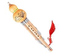 Hulusi Strumento Musicale Hulusi Staccabile A Tre Toni Chiave C/chiave Piatta B Flauto Di Zucca Strumento A Fiato Nazionale Cinese (Color : B flat)