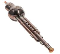 Hulusi Strumento Musicale In Seta Di Zucca PP Resistente Flauto Di Cucurbita Per Principianti Facile Da Suonare(Rose Gold)