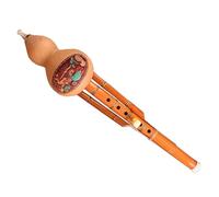 Hulusi Strumento Musicale Marrone Hulusi Zucca Cucurbita Flauto Strumento Musicale Etnico Chiave C Per Amanti Della Musica Principianti