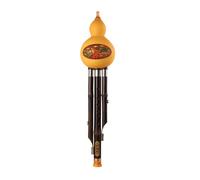Hulusi Strumento Musicale Nazionale Rimovibile A Tre Toni Hulusi Di Bambù Viola Principiante Hulusi C-tone B-flat(F,Set)