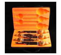 Hulusi Strumento Musicale Set Di Strumenti Musicali Flauto Nazionale Cinese Hulusi Piccolo Flauto Cucurbita D/C/B Piatto/G/F Con Custodia (Color : 02)