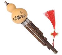 Hulusi Strumento Musicale Strumento Musicale Etnico Professionale Cinese Tradizionale Hulusi Flauto Zucca Flauto Cucurbita (Color : G Key)