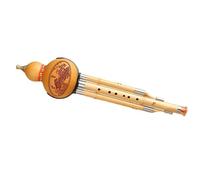 Hulusi Strumento Musicale Strumento Musicale Tradizionale Cinese Hulusi Cucurbit Flauto Chiave C/Bb Fatto A Mano Con Custodia (Color : Bb Key)