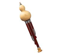 Hulusi Strumento Musicale Strumento Nazionale Tradizionale Hulusi Professionale Che Suona Hulusi In Chiave C/SI In Mogano Piatto (Color : C key)