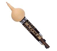 Hulusi Strumento Musicale Strumento Tradizionale Cinese Per Suonare Il Flauto Di Zucca Naturale A Pancia Singola Hulusi (Color : Minor D)