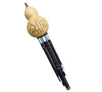 Hulusi Strumento Musicale Studente Hulusi Di Bambù Etnico Cinese Per Adulti Che Suona Lo Strumento Flauto Hulusi Con Custodia (Color : 01, Size : D key)