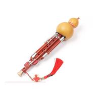 Hulusi Strumento Professionale Hulusi A Sette Fori Più 5 Tasti Accordatura In Si Bemolle E Do Con Ampia Gamma Di Tonalità(Type 2)