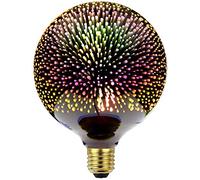 HULX Lampadina 3D per Fuochi D'artificio Decorativa E27 AC 85-220V 4W Edison Retrò Stellata per la Casa delle Feste (G125)
