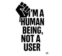 Human Being Not a User Notebook: Empowering Lined Journal for Teens, Students & Creative Expression: 96-Page Motivational Diary or Planner for ... - Inspiring Gift for Writers & Thinkers