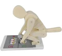 Human Body Bending Weight Lifting Model for Spine Protection - Correct Posture Demonstration Tool for Healthcare applications Education and Anatomy
