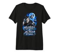 Human By Chance Alpha Choice Bootleg Divertente Alpha Wolf Meme Maglietta Premium