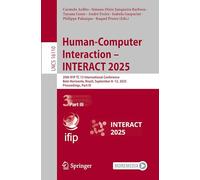 Human-Computer Interaction - INTERACT 2025: 20th IFIP TC 13 International Conference, Belo Horizonte, Brazil, September 8-12, 2025, Proceedings, Part III